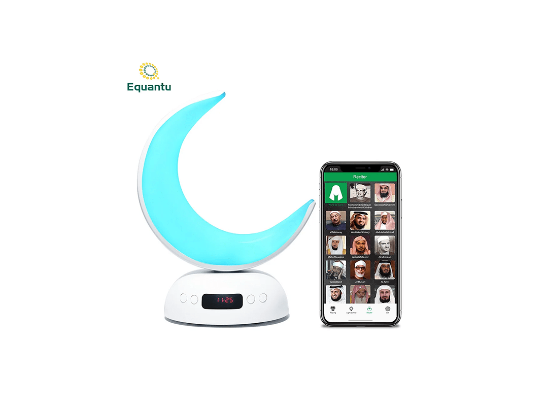 Equantu SQ902 Colorful Moon Lamp Quran Speaker in Qatar Equantu SQ902 Colorful Moon Lamp Quran Speaker in Qatar
